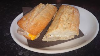 Bocadillo Lomo Con Queso Y Huevo