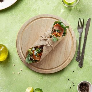 Super salmon wrap