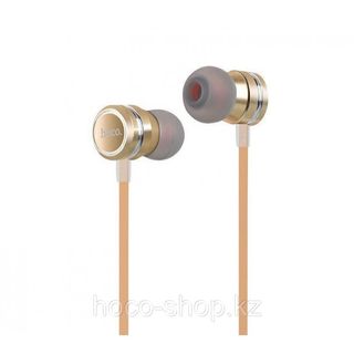 Наушники проводные вакуумные Hoco M16, Gold 