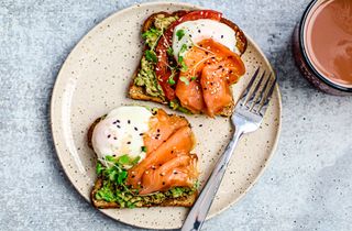Poached Eggs with Smoked Salmon