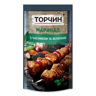 Маринад «Торчин» з часником і зеленню (160г)