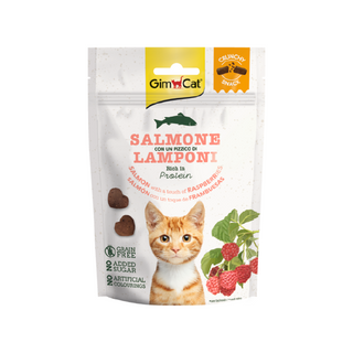 Gimcat Crunchy Snack Salmon With Raspberries 50g