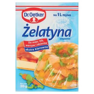 Żelatyna Dr.Oetker. 0.02кг