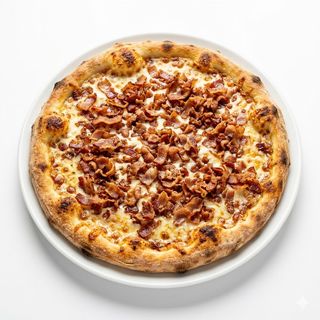 Pizza De Bacon