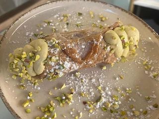 Cannolo pistacjowe