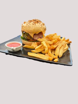 Hamburger vită cu porc