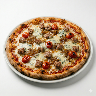 Pizza Salsiccia E Gorgonzola
