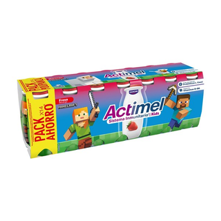 Actimel Para Beber De Fresa Danone, Pack 14X100 Ml (8932253)