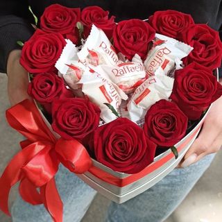 Petit cœur rouge  rafaello