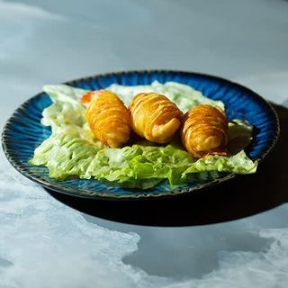 Gamberi laccio patate