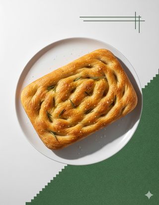 Pizza Foccaccia (33 Cm.)