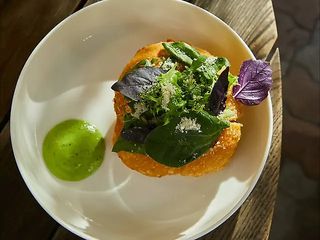 Скрембл з лангустинами