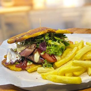 Hambuerguesa de plátano