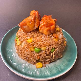 19.ARROZ FRITO CON POLLO