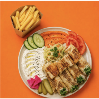 Shawarma poulet Elbayt Eldimashki - Abu Al-Abed 