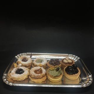 cestini e occhi di bue misti 200gr (visciola-pistacchio-albicocca-nutella)