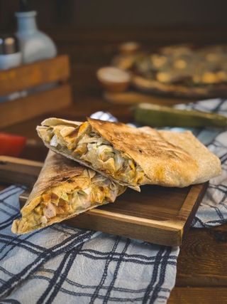 Ливанец на тиган с масло