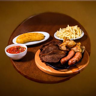 Churrasco para 2 a 3 pessoas