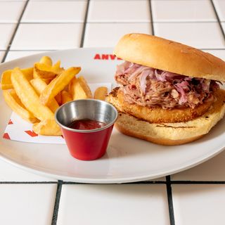 Pork burger