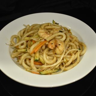 Udon con gamberi e verdure-206