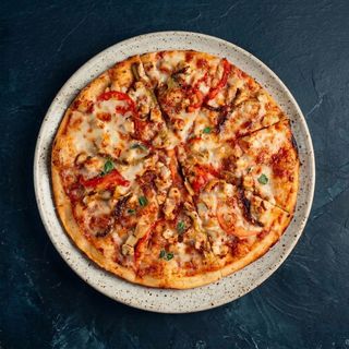 Pepperoni Chicken Pizza