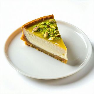 Cheesecake al pistacchio di Brönte