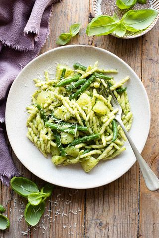 Pasta pesto genovese