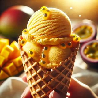 Sorbet Mango si Fructul Pasiunii - Vegan