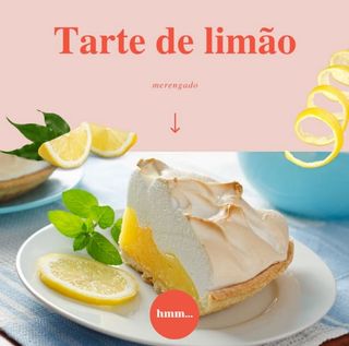 Tarte de Limão Merengada