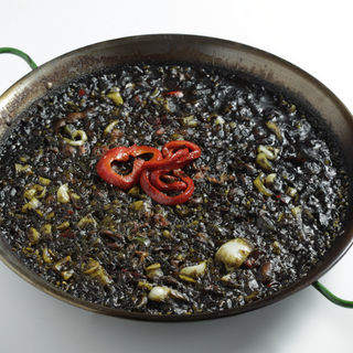 Arroz negro de calamarcitos