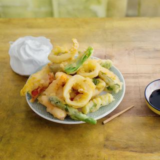 Tempura De Verduras Y Gambas