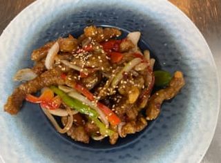 154. Ternera Picante Al Estilo Sichuan