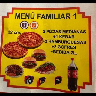 Menú familiar 1