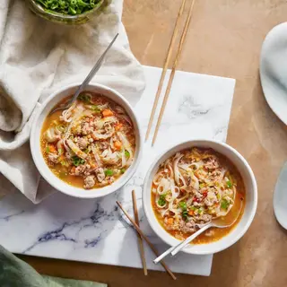 Special Noodle Soup With Pork