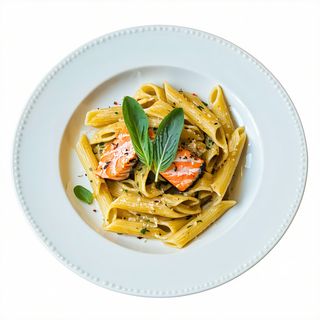 Paste cu somon și salvie