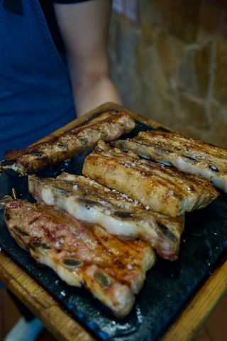 Churrasco De Cerdo De Castañas