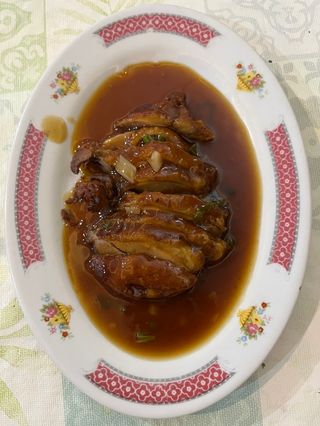 Pato con Salsa de Soja