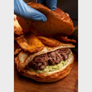 Hamburguesa La Caribe