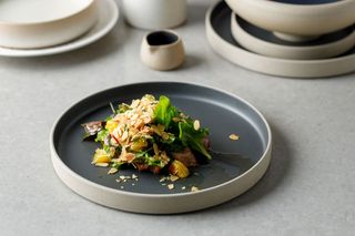 Salată cu piept de rață, citrice și dressing de  bergamote