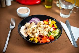 Traditional greek salad