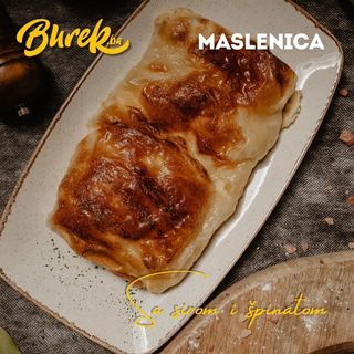 Maslenica sa špinatom komad