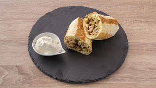 Shawerma de pollo supercompleto