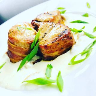 Pork Medallions with Mushroom Cream Sauce