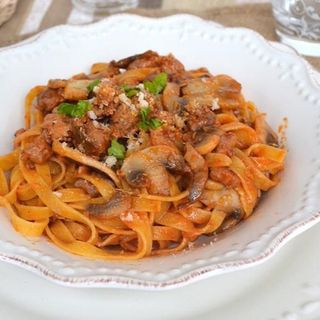 Spaghetti boscaiola