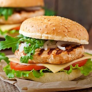 Hamburguesa Nº6 Kikiriki