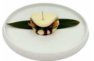 Sake avocado bao - 2 pezzi