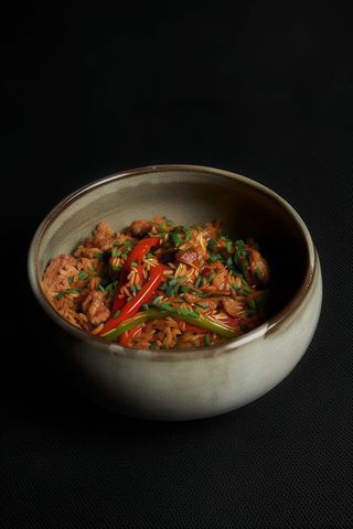 Yakimeshi Dragon Spicy de pollo