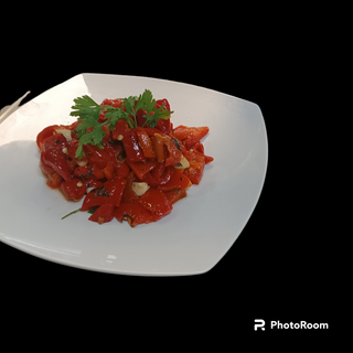 Печен пипер с чесън(0.250)