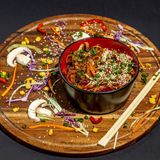 ბრინჯის ლაფშა ვეგეტარიანული