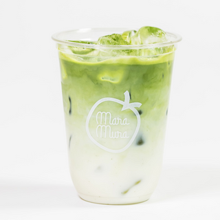 Matcha iced latte